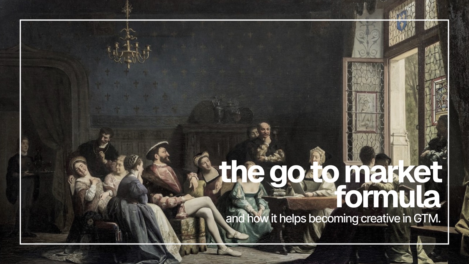 The go to market formula
